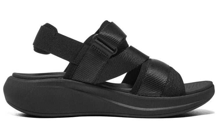 (WMNS) Skechers Max Cushioning Essential Sandal 'Black' 141603-BBK