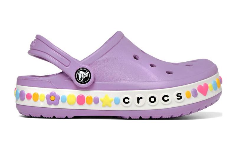 (GS) Crocs Bayaband Charm Band Clogs 'Orchid' 208101-5PR