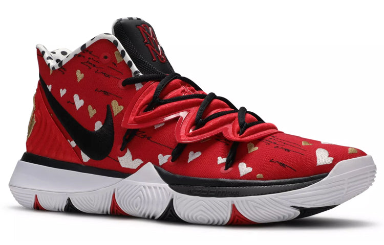 Nike SneakerRoom x Kyrie 5 'I Love You Mom Red White' CU0677-600