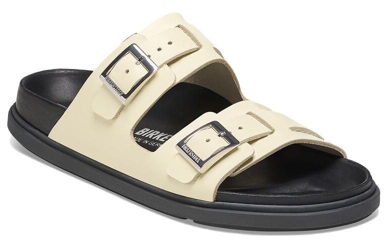 (WMNS) Birkenstock St Barths Natural Leather Narrow Fit 'Butter' 1025258