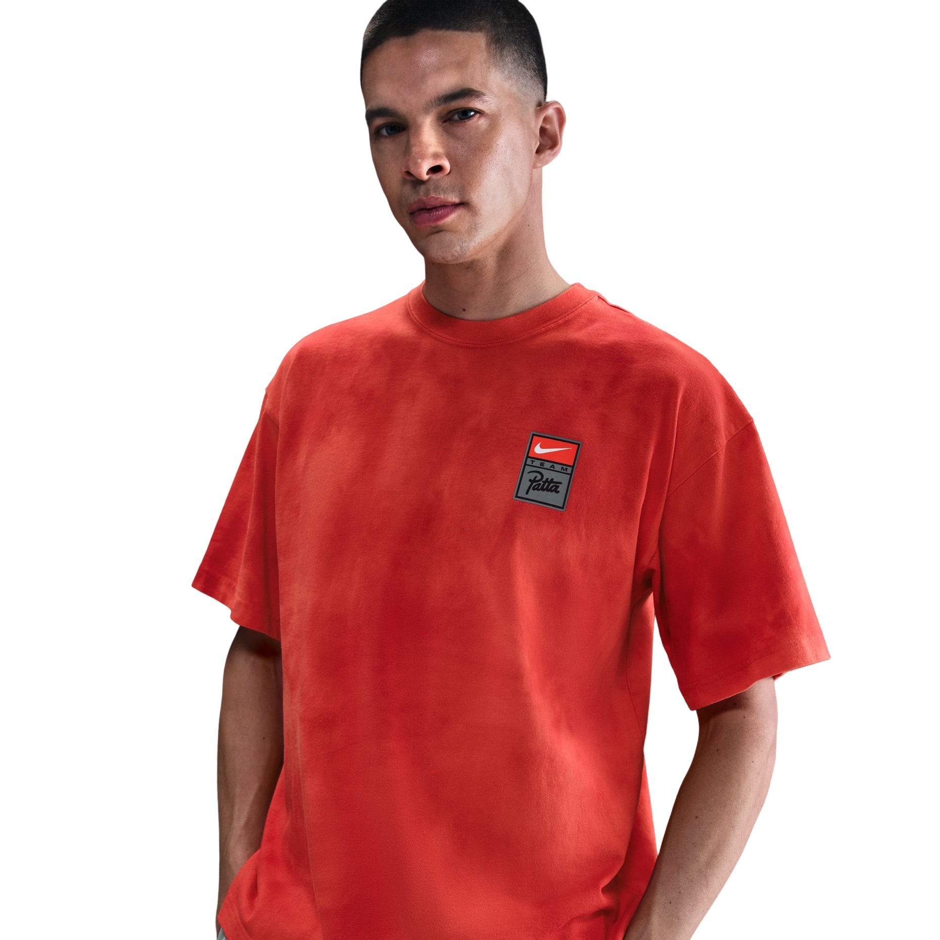 Nike x Patta T-Shirt Asia Sizing 'Red' HQ3908-612