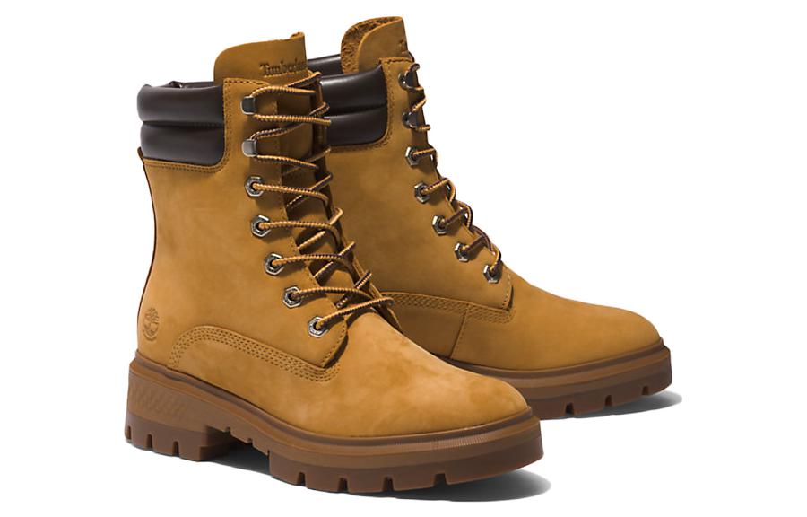 (WMNS) Timberland Cortina Valley 6 Inch Waterproof Boots 'Wheat Nubuck' A5N9S231