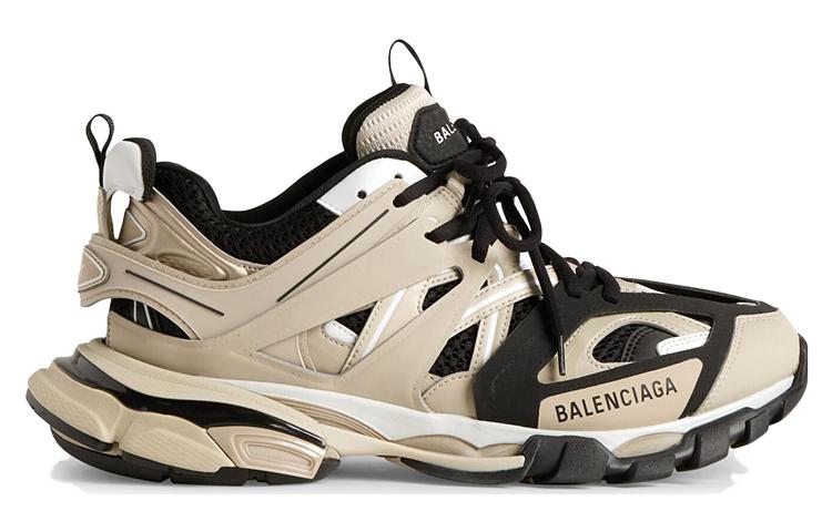 Balenciaga Track Sneakers 'Beige and Black Mesh and Nylon' 542023W3AC48071