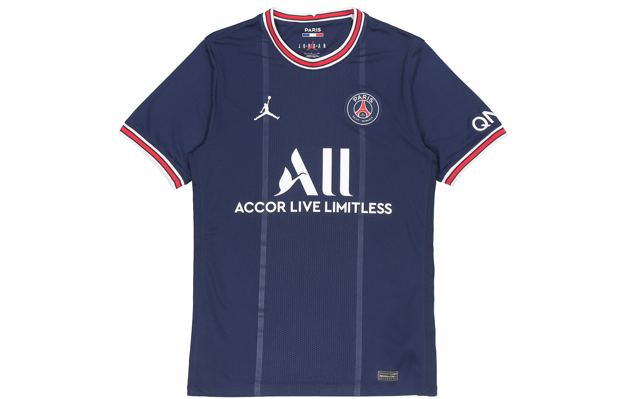 Air Jordan Paris Saint-Germain Stadium 21/22 Home Jersey 'Navy Blue' CV7903-411