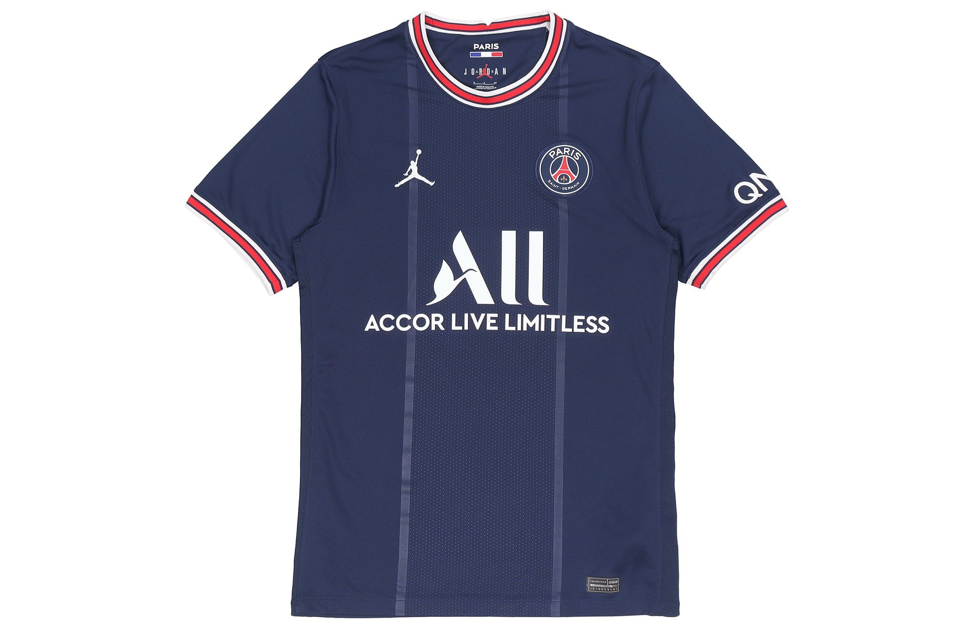 Air Jordan Paris Saint-Germain Stadium 21/22 Home Jersey 'Navy Blue' CV7903-411