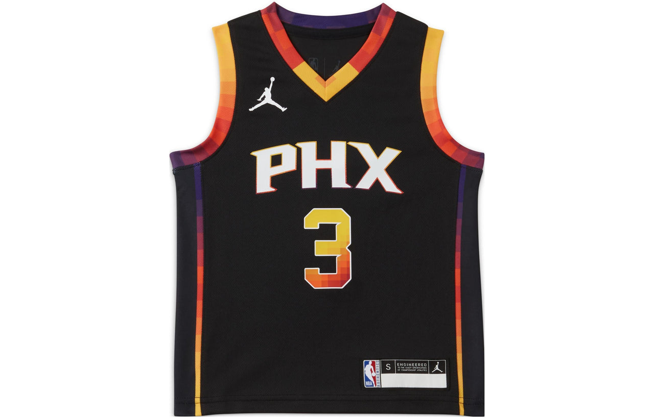 (GS) Air Jordan Phoenix Suns Devin Booker jersey 'Black' FJ4871-010