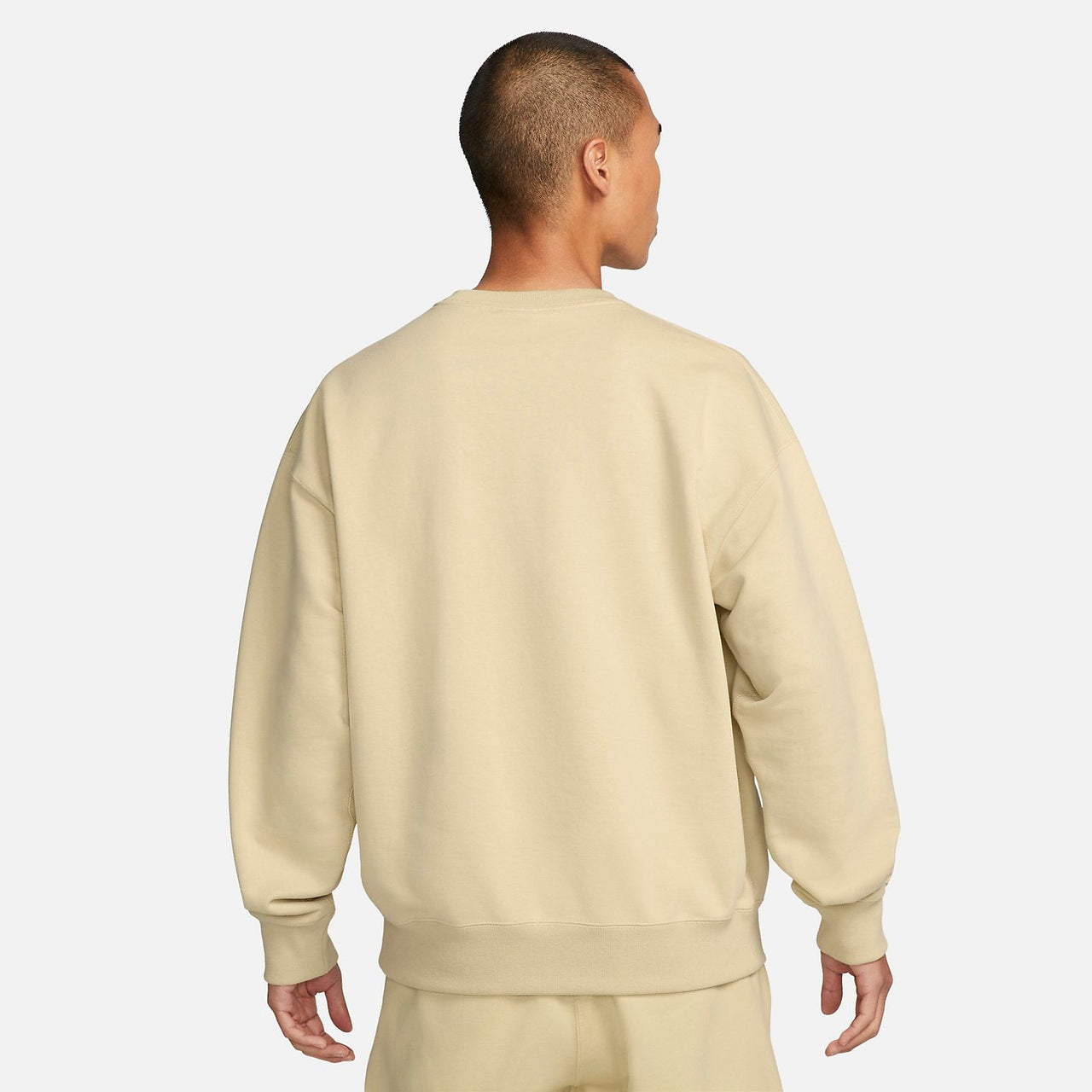 Nike Solo Swoosh Fleece Crew Sweatshirt 'Yellow' DX0812-783