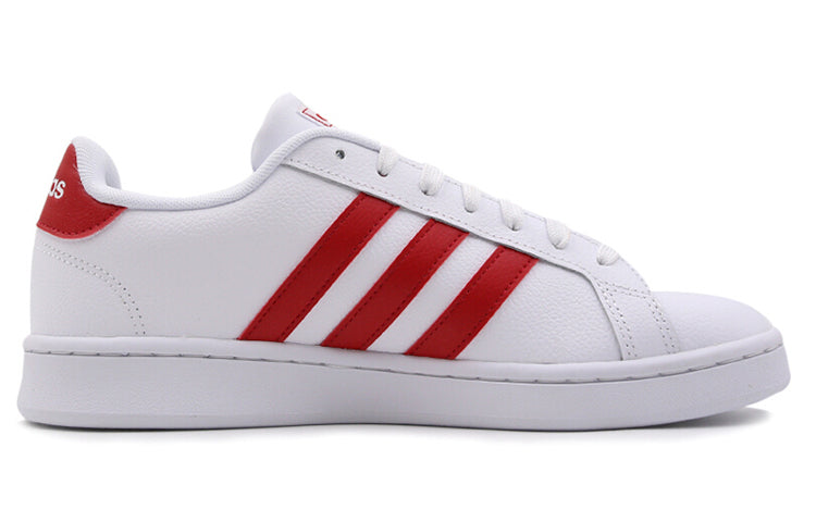 adidas neo Grand Court 'White Red' EE3740