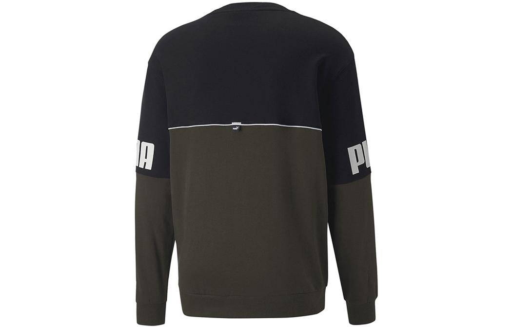 PUMA Power Colorblock Crew 'Black' 673498-70
