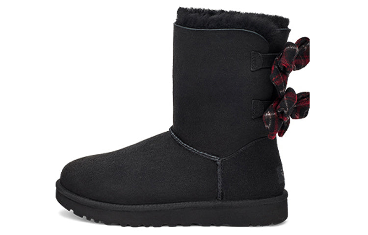 (WMNS) UGG Bailey Bow Novelty High 'Black' 1118935-BLK