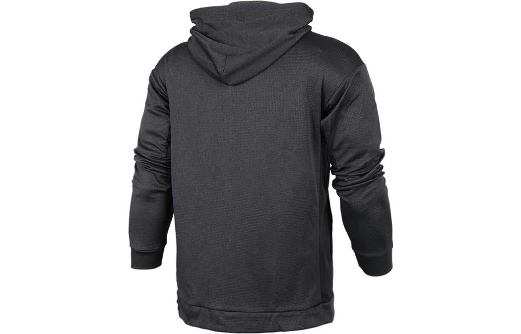 adidas Colorblock Casual Sports Hooded Jacket Men's Black BR9297