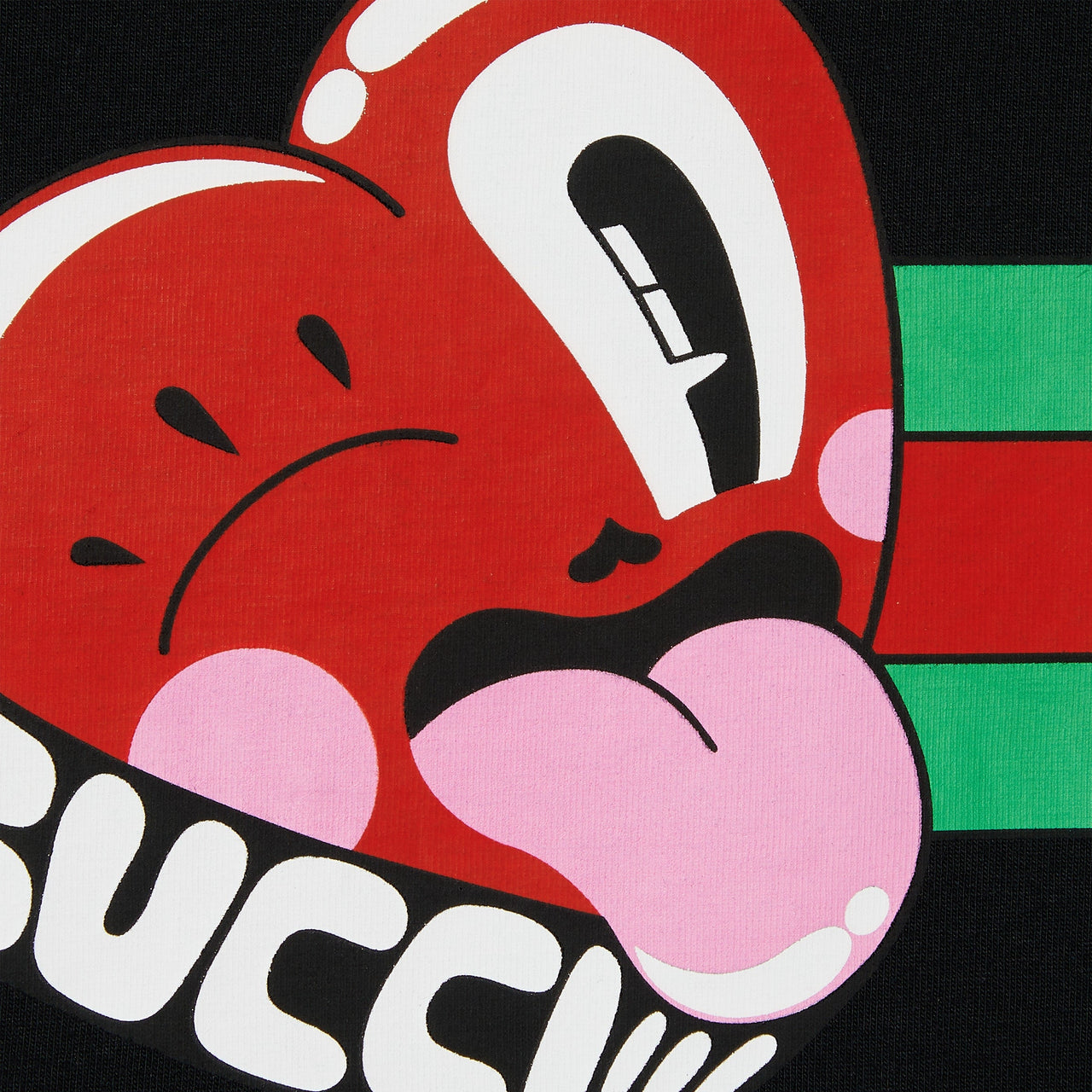 Gucci Graphic Cotton T-shirt 'Black' 785345-XJGIJ-1868
