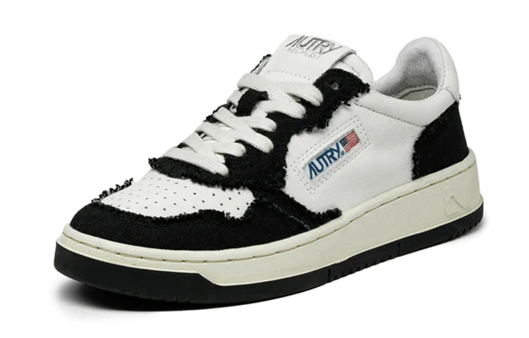 (WMNS) AUTRY Medalist Canvas-Panelled 'White Black' AULW-CB02