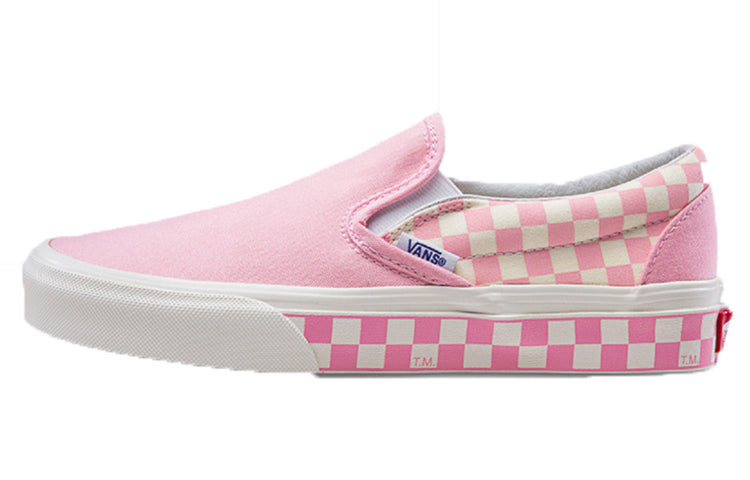 Vans Classic Slip-On 'Sidewall Check - Coral Blush' VN0A38F7RA8