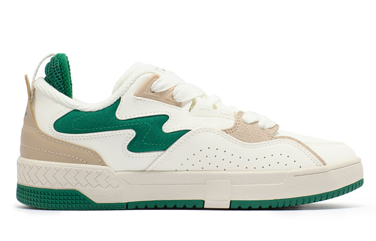 (WMNS) 361 Degrees Skate Up 'White Green' 582336616-9