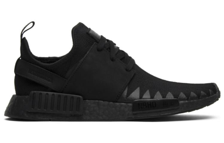 adidas Neighborhood x NMD_R1 Primeknit 'Triple Black' BB9245