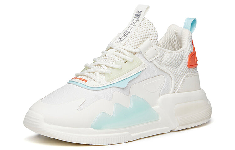 (WMNS) ANTA Life Series Sneakers 'Reject Mediocrity White Blue Orange' 122138800-4
