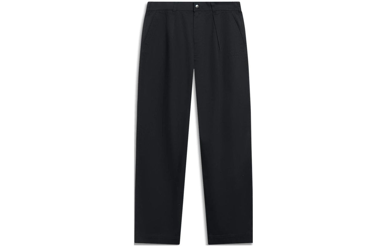 Li-Ning Counterflow Graphic Straight Pants 'Black' AYKT559-3