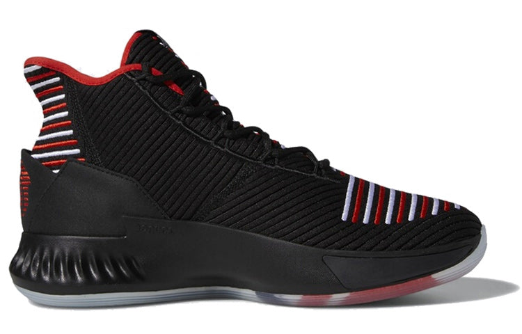 adidas Derrick Rose 9 GEEK UP 'Black White Red' EE6846