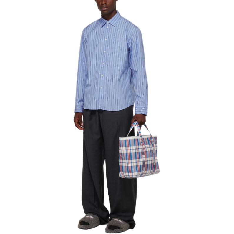 Balenciaga Shirt 'Blue' 642262TIMO14841