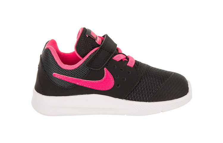 (TD) Nike Downshifter 7 Low-Top Running Shoes Black/Pink 869971-002