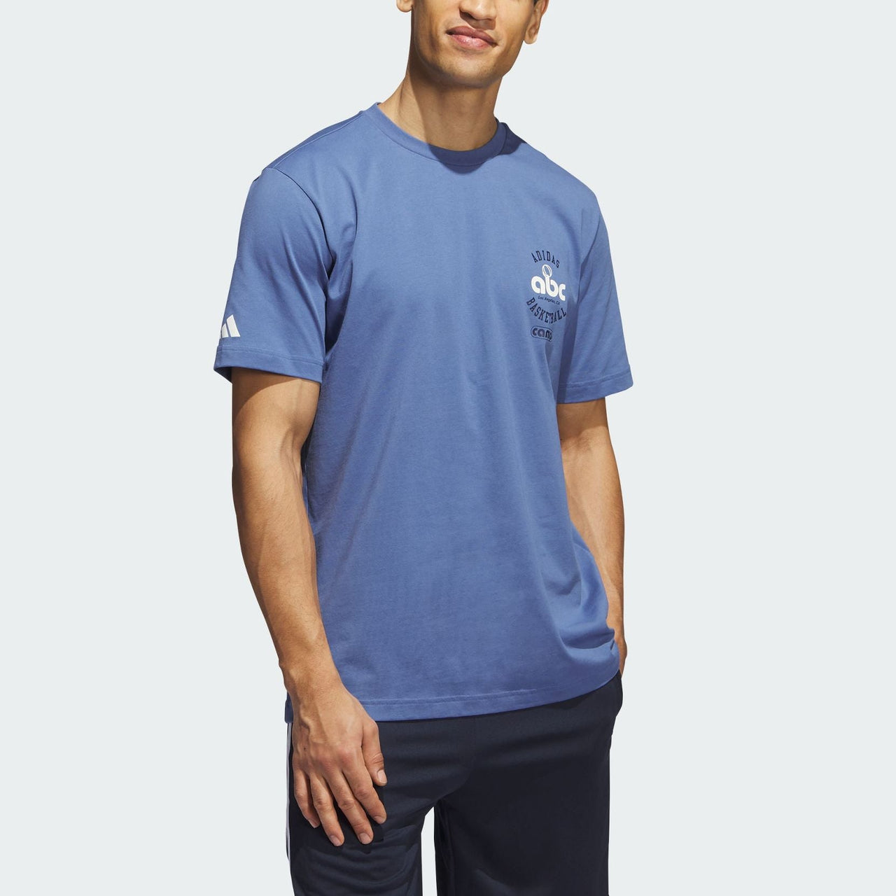 adidas Summer Camp Story T-Shirts 'Blue' IM4633