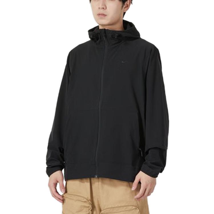 Nike Repel Unlimited Water-Repellent Hooded Versatile Jacket 'Black' FB7552-010