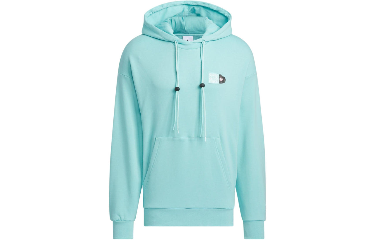adidas Originals V-Day Hoodie Asia Sizing 'Blue White' JE3475