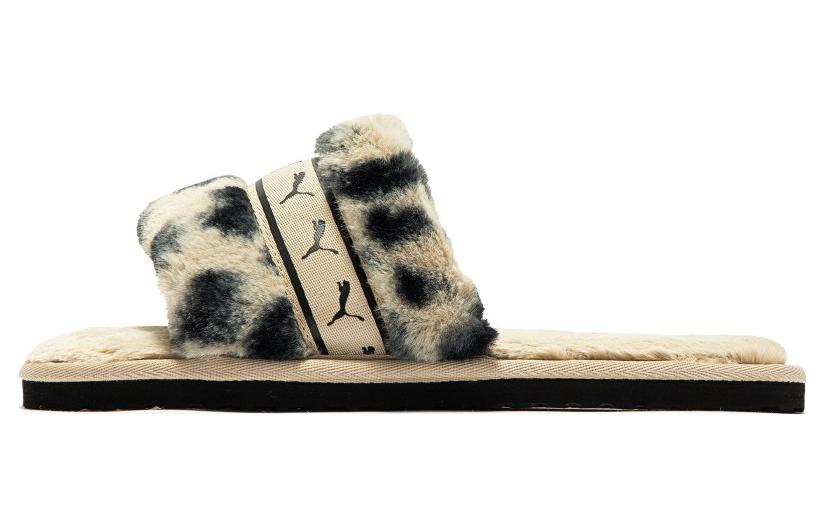 (WMNS) PUMA Fluff Remix Animal BX 'Cream Black' 390970-01