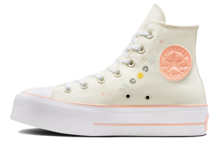 (WMNS) Converse Chuck Taylor All Star Lift HI Shoes 'Floral Embroidery' A03516C