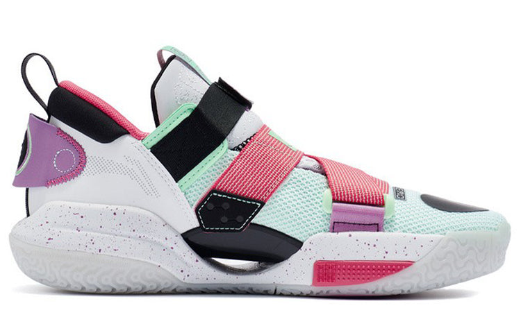Li-Ning Wade All City 9 V2 'White Canna Red' ABAR075-4