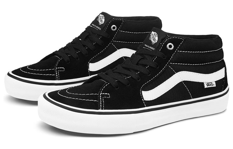 Vans Sk8-Mid Pro 'Black White' VN0A347UY28