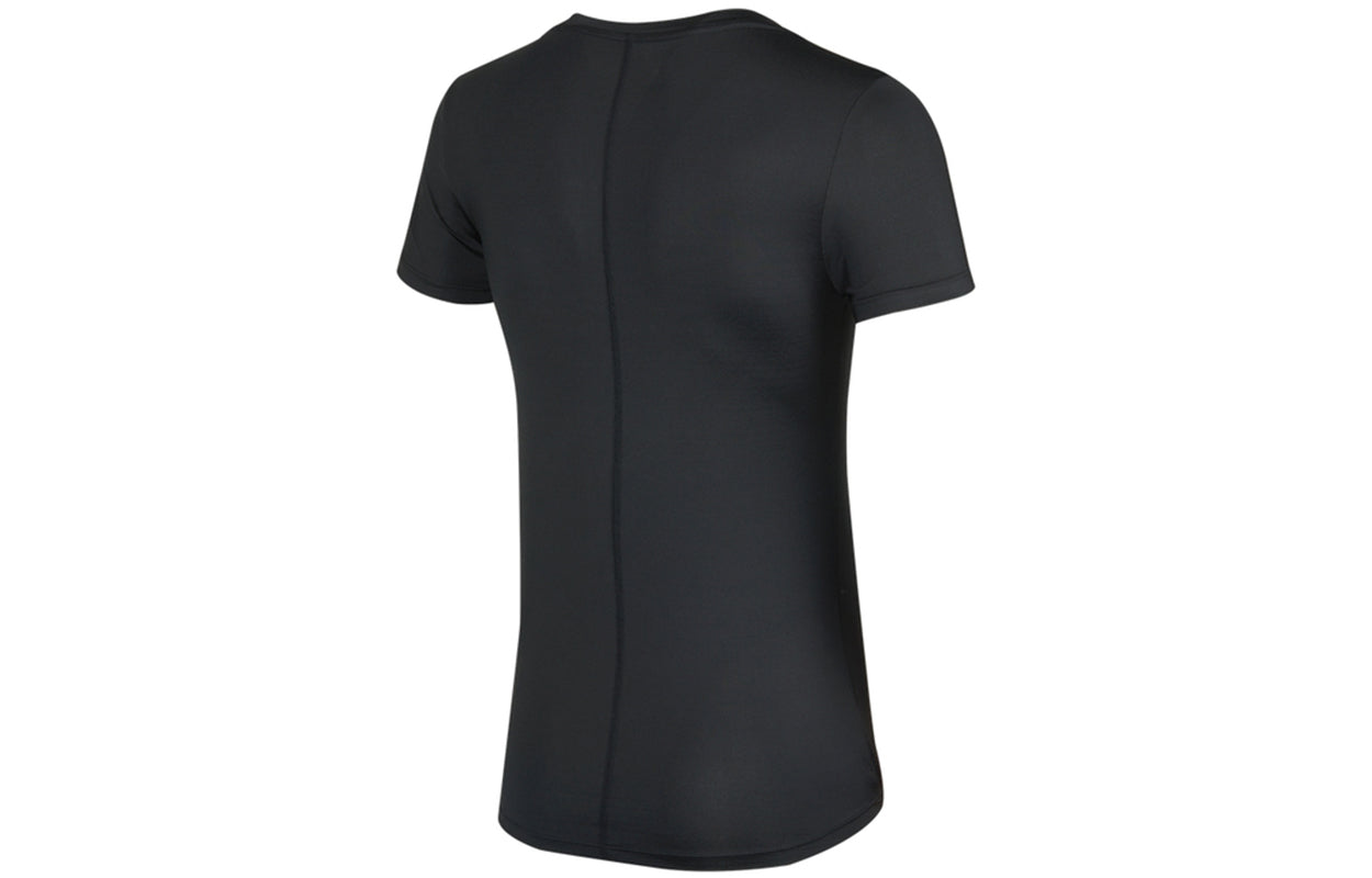 (WMNS) Nike Dri-FIT One Quick Dry Sports Round Neck Short Sleeve Black T-Shirt DD0627-010
