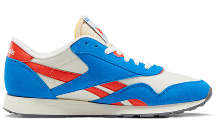 Reebok Classic Nylon Sports Shoes White/Blue/Black Q47264