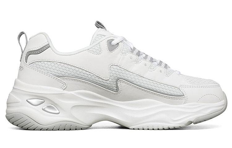 (WMNS) Skechers D'lites 4.0 low Sneaker GS White 149491-WHT