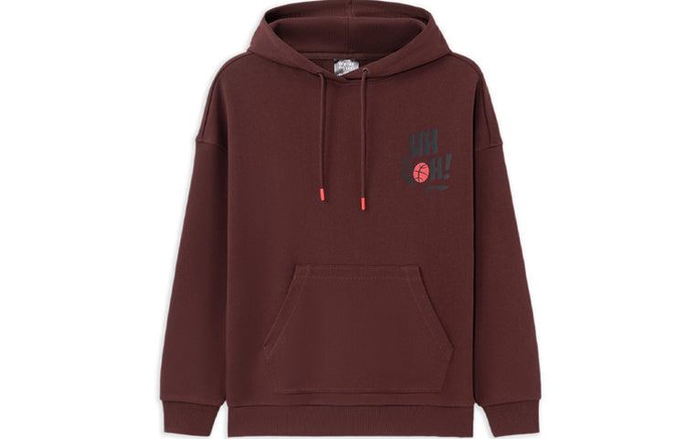 Li-Ning x Disney Crossover Series Casual Loose Pullover 'Burnt Brown' AWDRH39-2