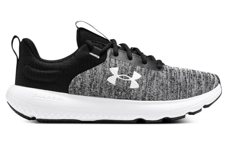 (WMNS) Under Armour Charged Revitalize 'Black Grey White' 3026683-001
