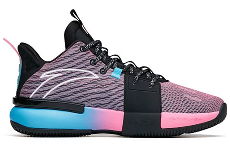 ANTA Shock 3 High 'Black Pink Blue' 112131605S-1