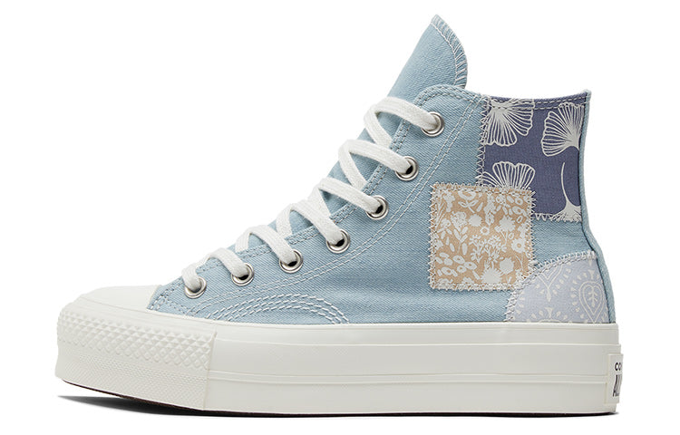 (WMNS) Chuck Taylor All Star Lift Platform 'Denim Patchwork' A06821C