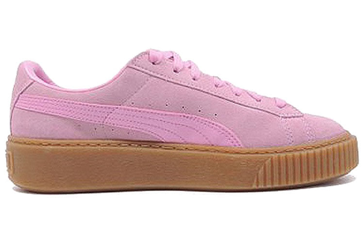 PUMA Suede Platform Junior Pink 363663-02