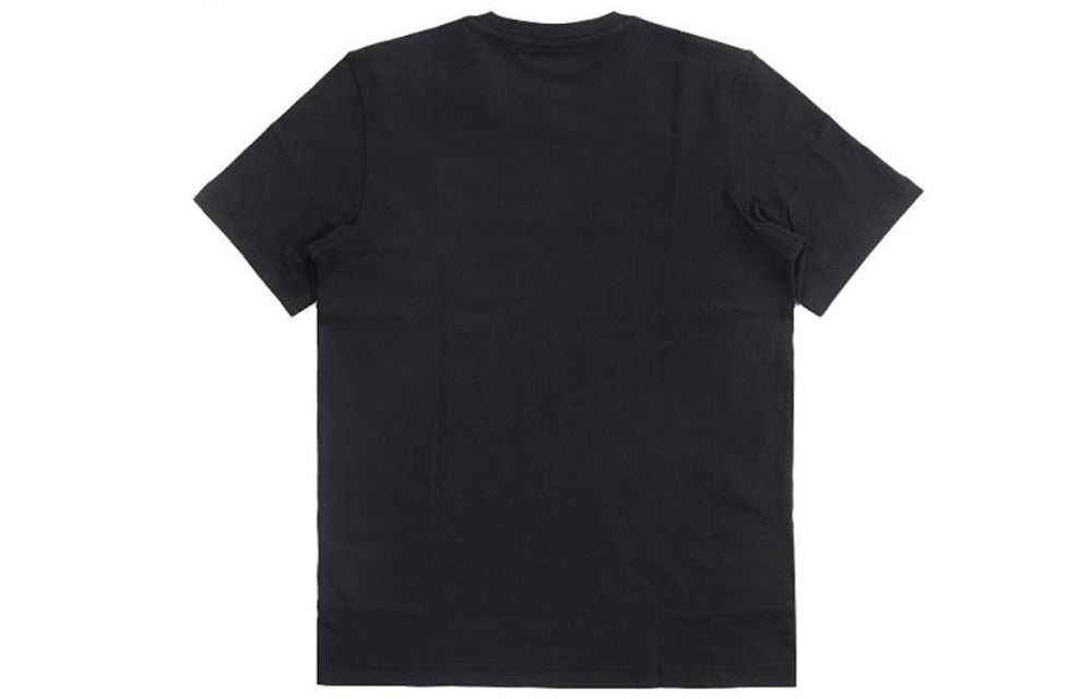 adidas originals Logo Printing Short Sleeve Black FM3341