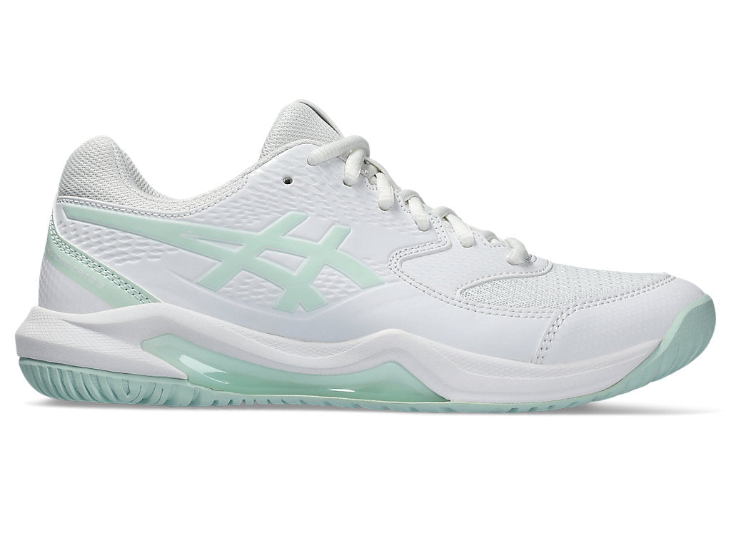 (WMNS) ASICS Gel-Dedicate 8 Wide 'White Pale Blue' 1042A235-102