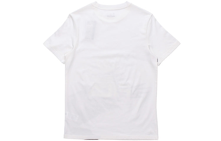 FILA FUSION x Staple Wings Alphabet Printing Short Sleeve White T11M024106F-WT