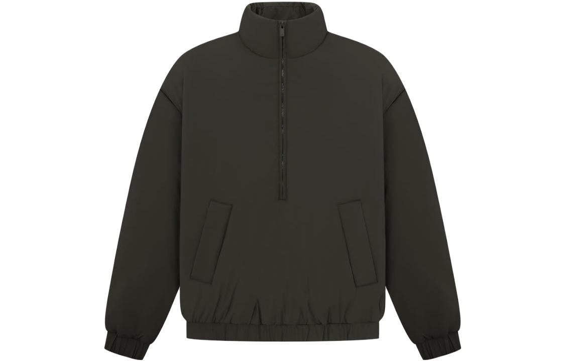 Fear of God Essentials SS23 Nylon Puffer Jacket 'Off-Black' FOG-SS23-030