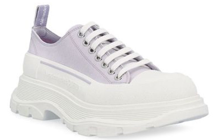 (WMNS) Alexander McQueen Tread Slick Sneakers 'Lilac White' 697072W4T315401