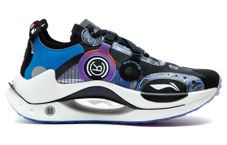 (WMNS) Li-Ning CRC 'Blue Black Purple' ARHR102-1