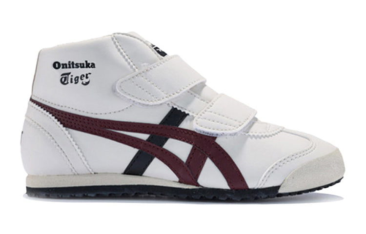 Onitsuka Tiger Mexico Mid Running Shoes Runner K Creamy/Brown/Red 1184A002-250