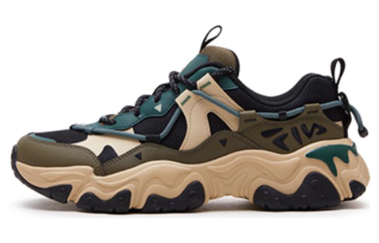 FILA Fluid V 'Black Green Comfort' F12M412105FBC