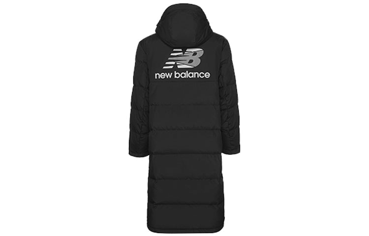 New Balance Long Cut Hooded Coat 'Black' NP84V023-BK
