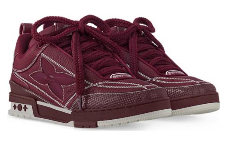 LOUIS VUITTON Skate Sneakers 'Burgundy' 1ABZ6D